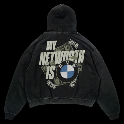 My Networth Is BMW Hoodie